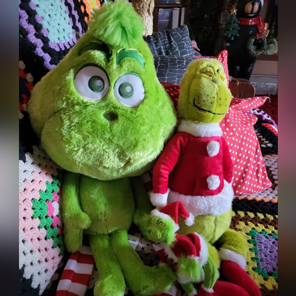 Grinch stuffed Christmas